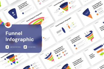 Funnel Infographic BE PowerPoint Template